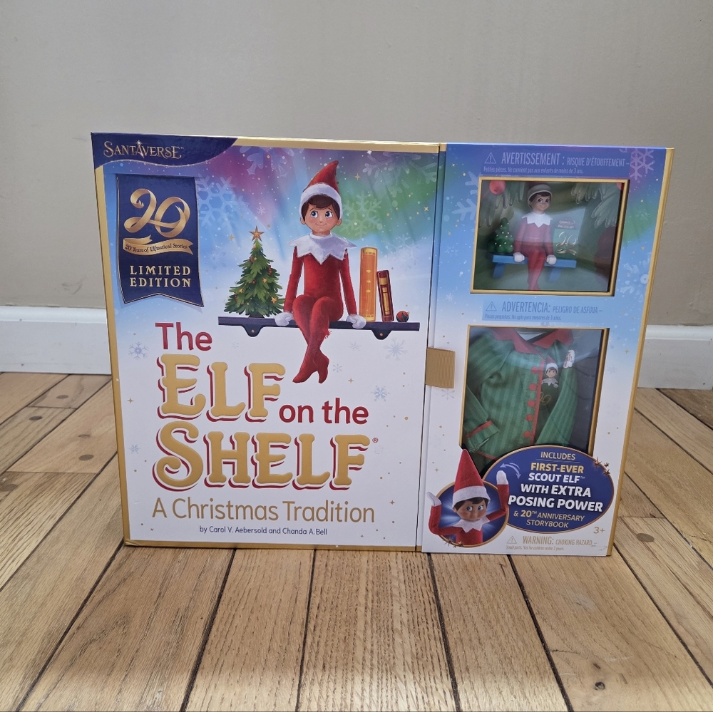 Elf On the Shelf: A Christmas Tradition, Limited 20th Anniversary Edition New